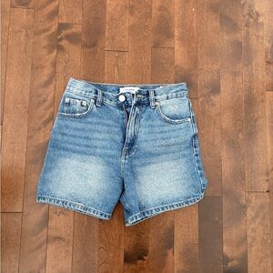 Blue Denim Women's Shorts